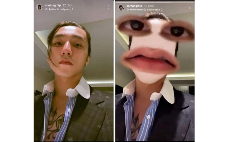 các filter che mặt trên Instagram 