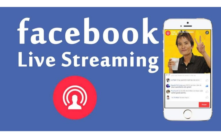 cách live stream trên Facebook có filter Instagram